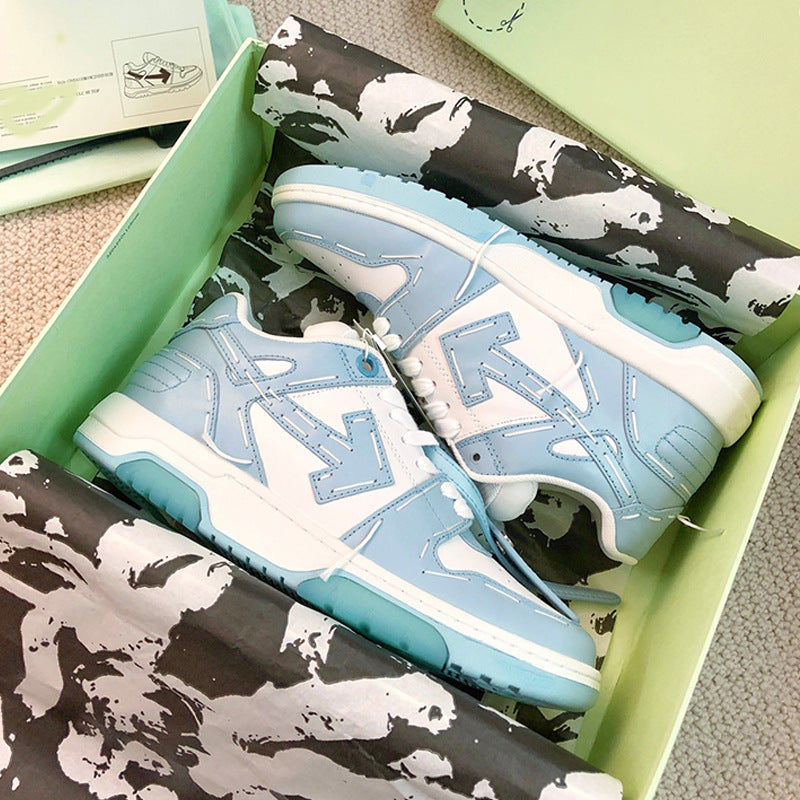 Off-White Arrow logo leather Sports shoes#18