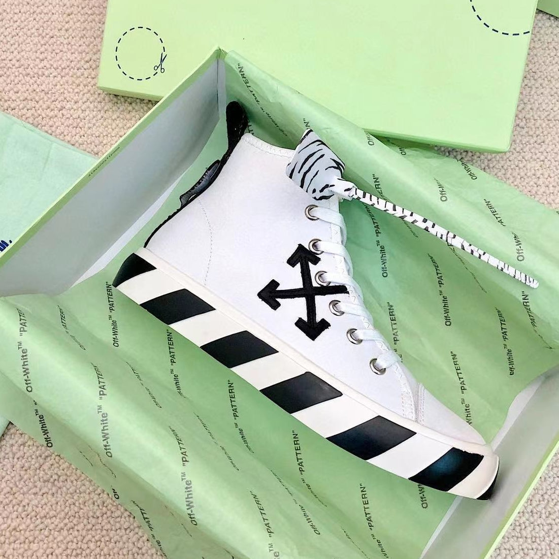 Off-White high-top sneakers#48