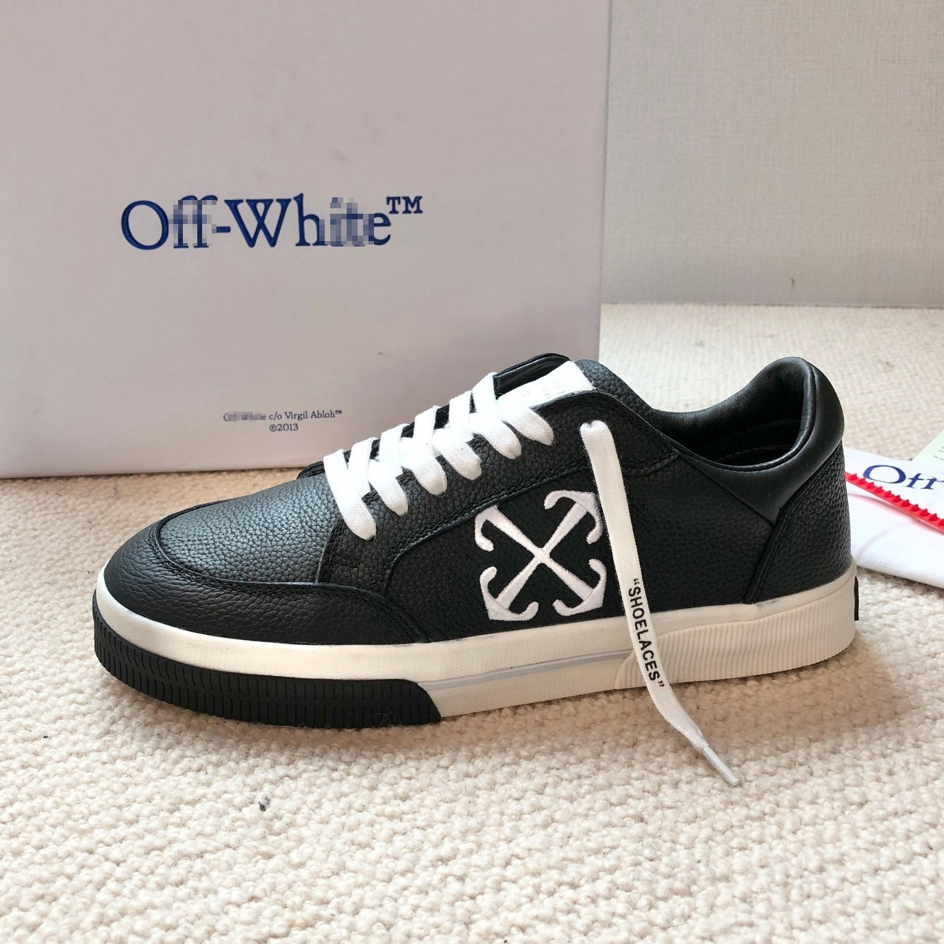 Off-White Genuine Leather Sneakers#65
