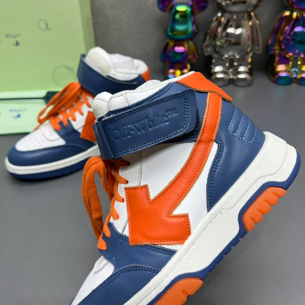 Off-White Arrow Logo Leather Sneakers #35