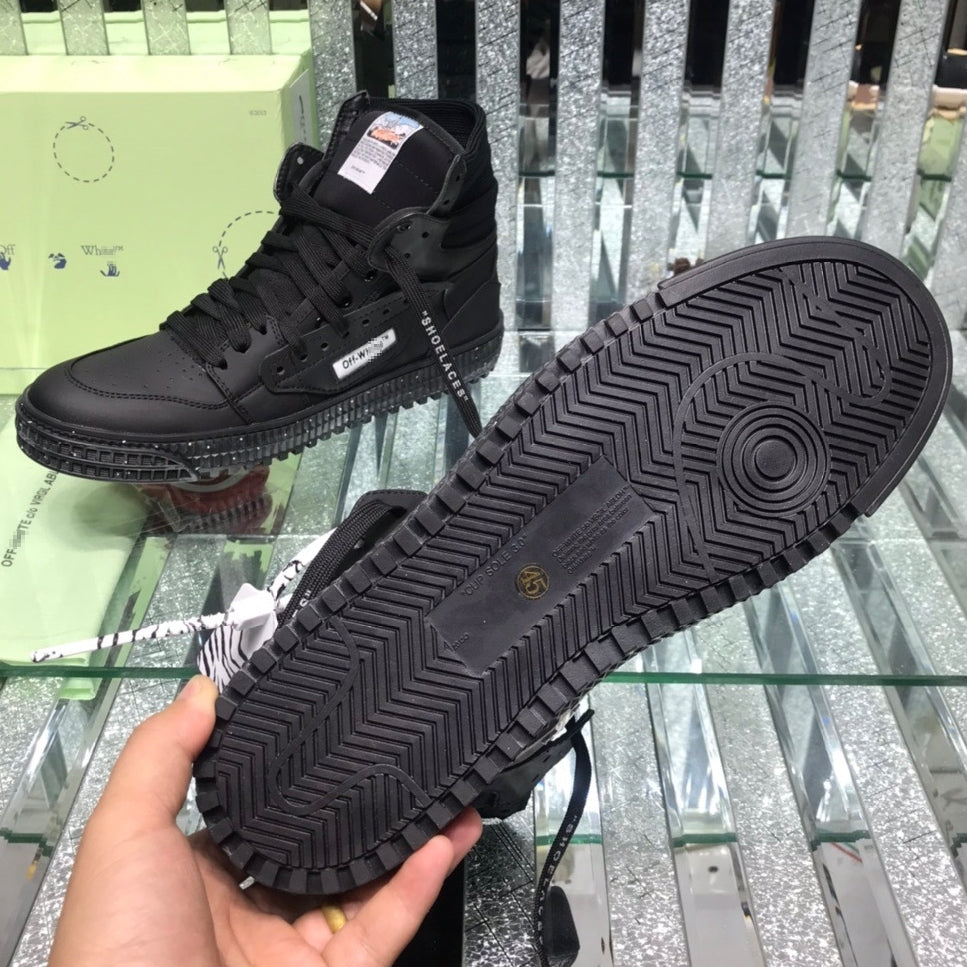 Off-White Arrow Logo Leather Sneakers #34
