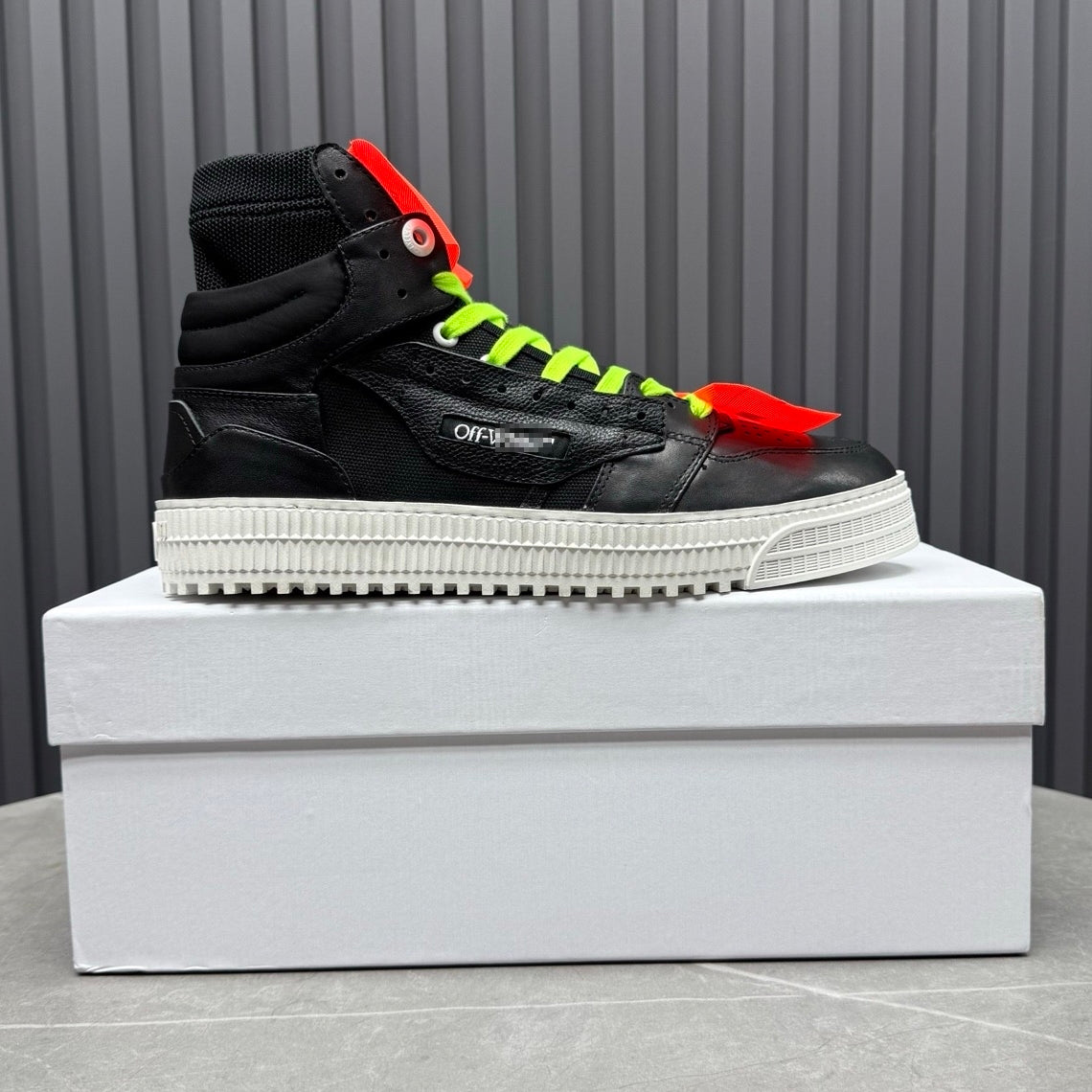 Off-White Arrow logo high-top sneakers#24