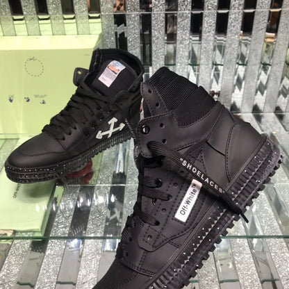 Off-White Arrow Logo Leather Sneakers #34