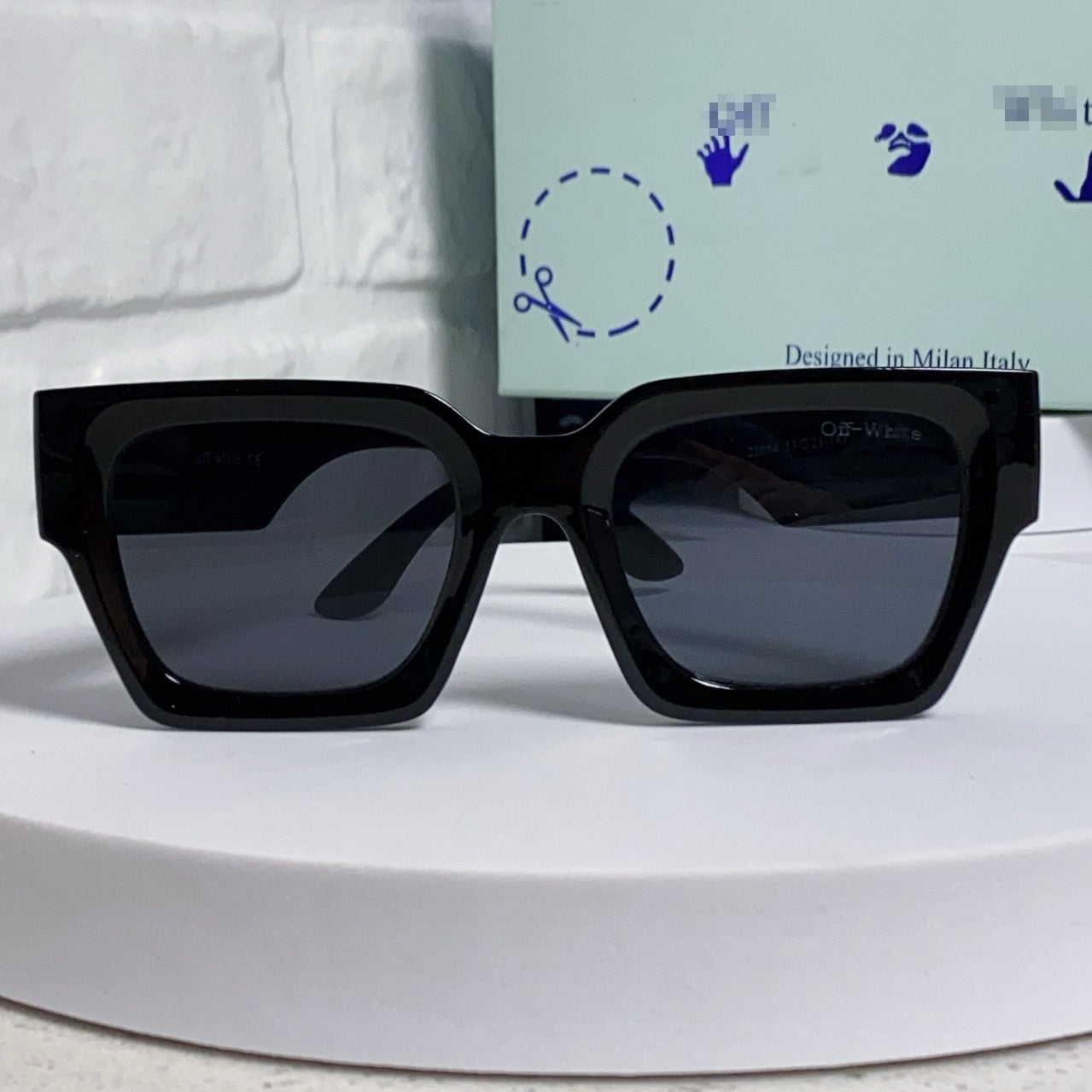 Off-White Arrow logo sunglasses#005